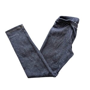 Cat & Jack Girls Cozy Indigo Cotton Leggings Size 5T